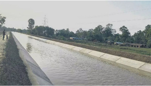 महाकाली सिँचाइ नहर : परीक्षण भयो पानी आएन